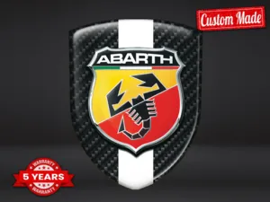 Fiat Abarth Autoaufkleber Luxus Anpassbar Minimalistisch